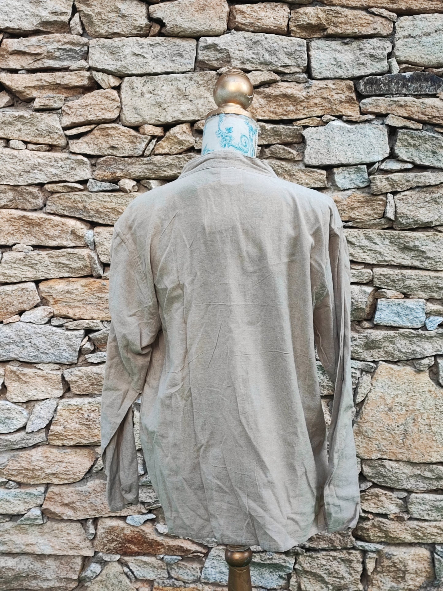 Long sleeve cotton shirt L