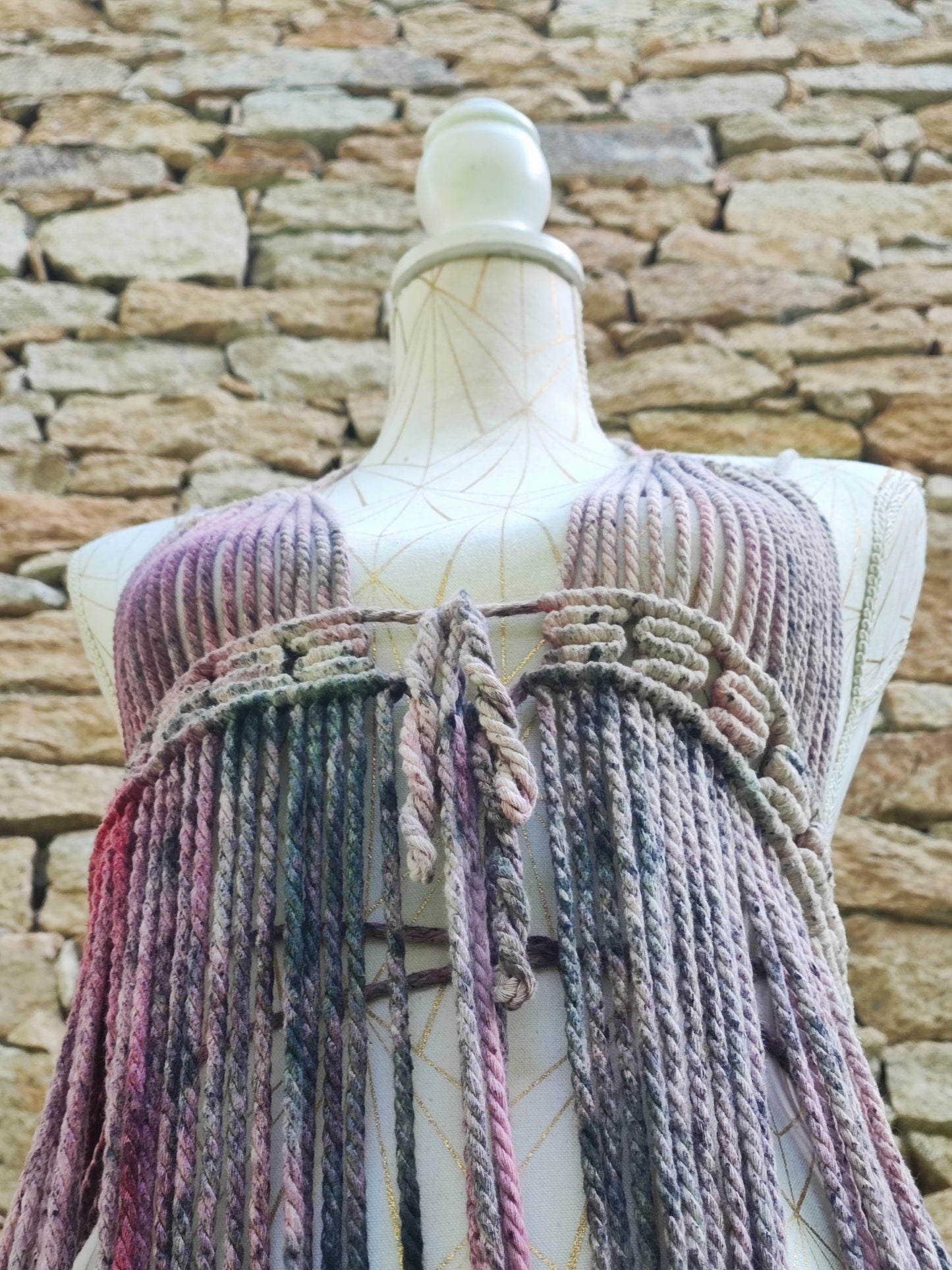 Flower power - Macramé dress