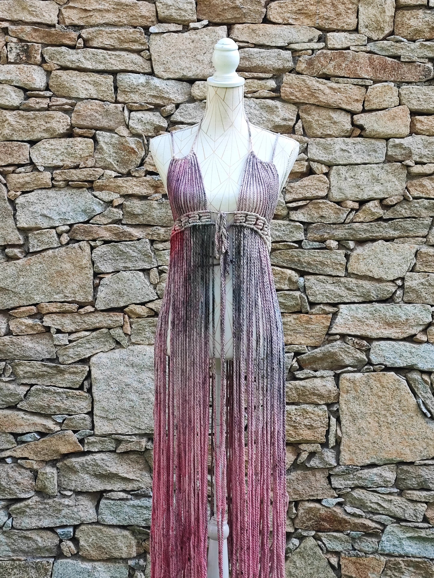 Flower power - Macramé dress