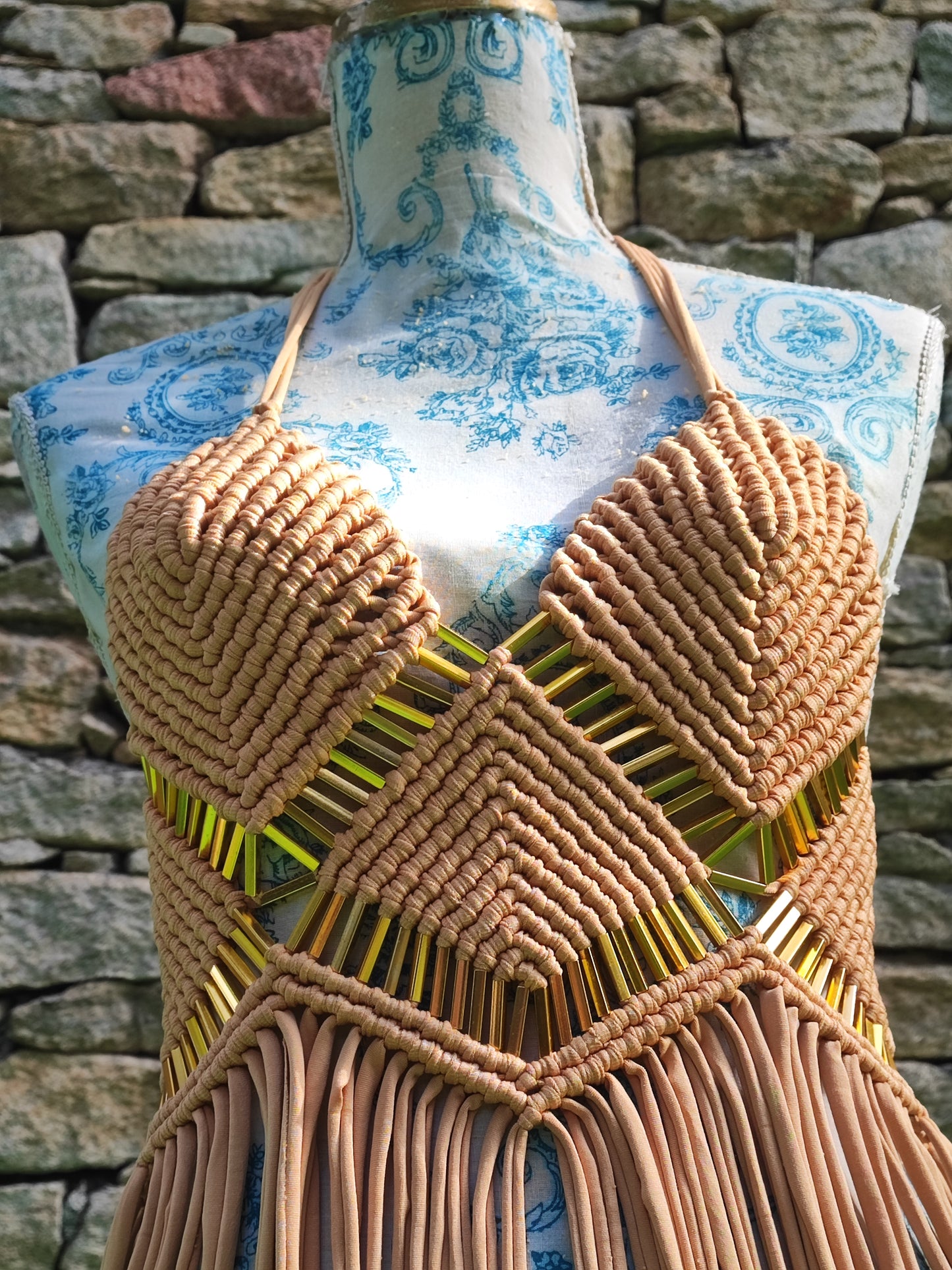 Diva - Macramé dress