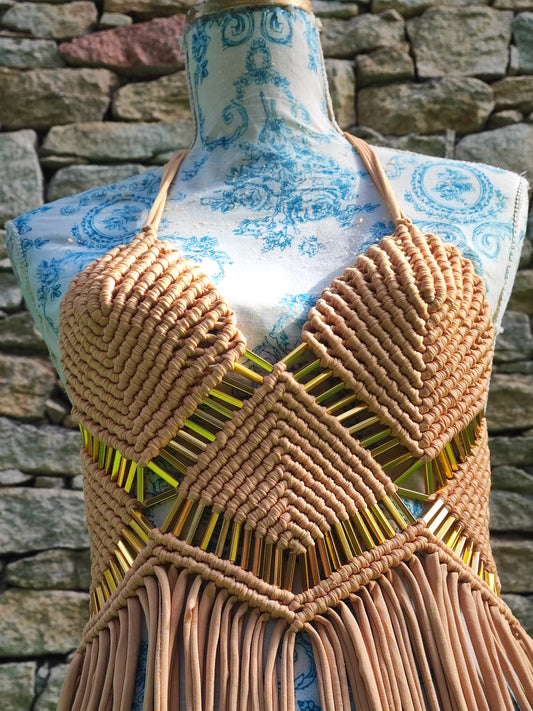 Diva - Macramé dress