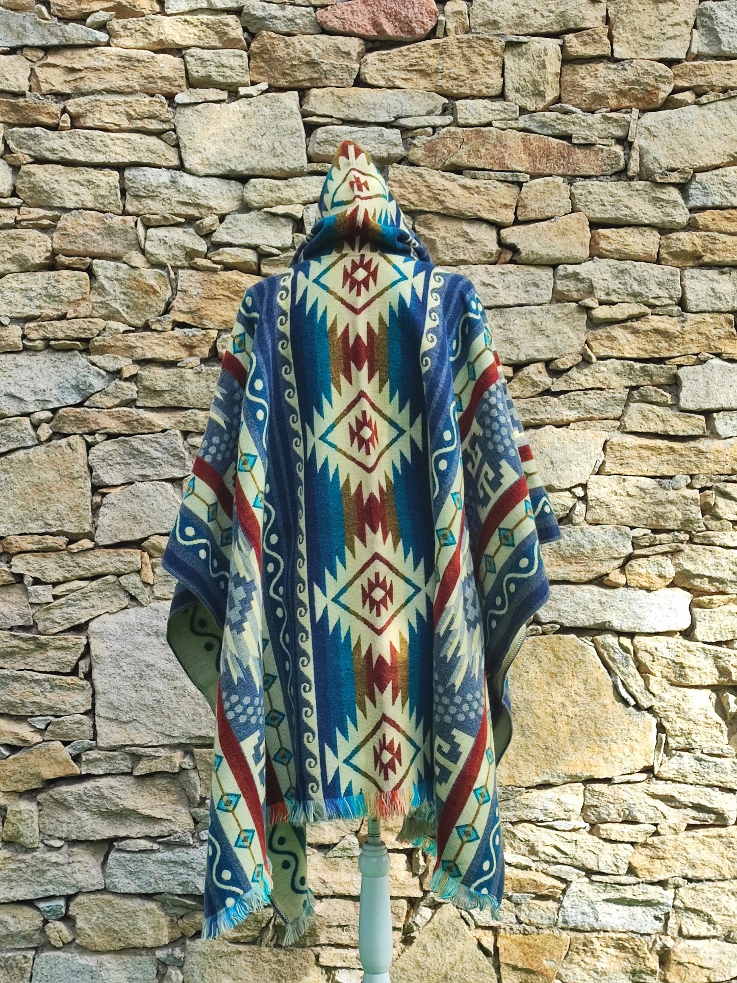Alpaca wool Poncho