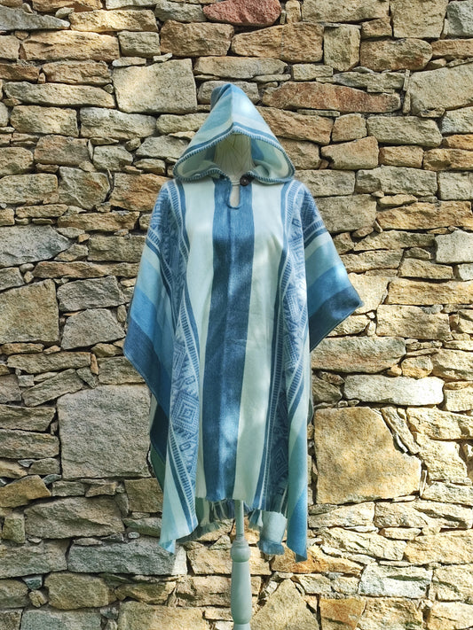 Alpaca wool Poncho