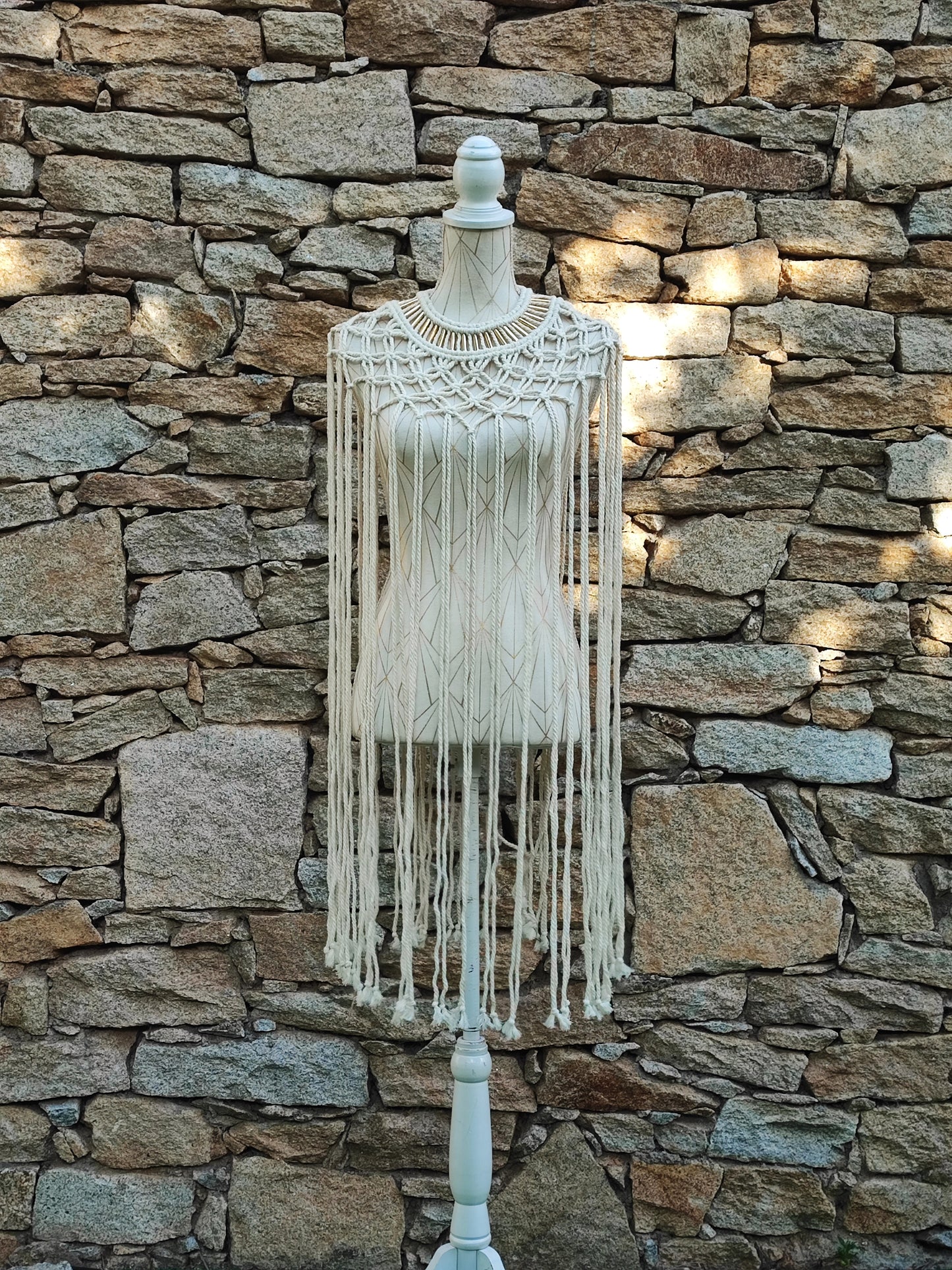 Free Soul - Macramé Cloak