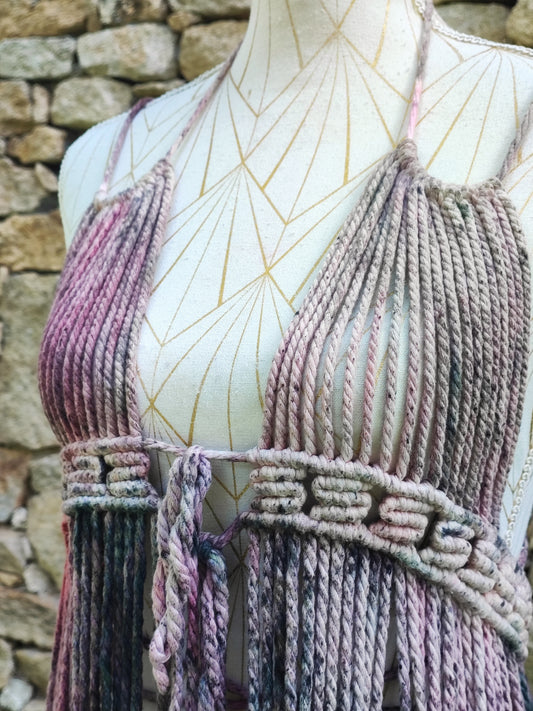 Flower power - Macramé dress