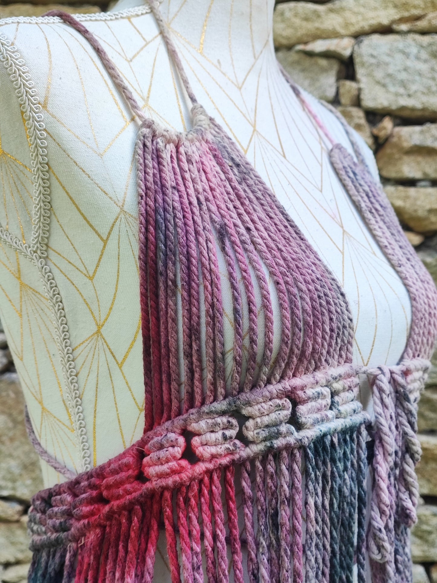 Flower power - Macramé dress