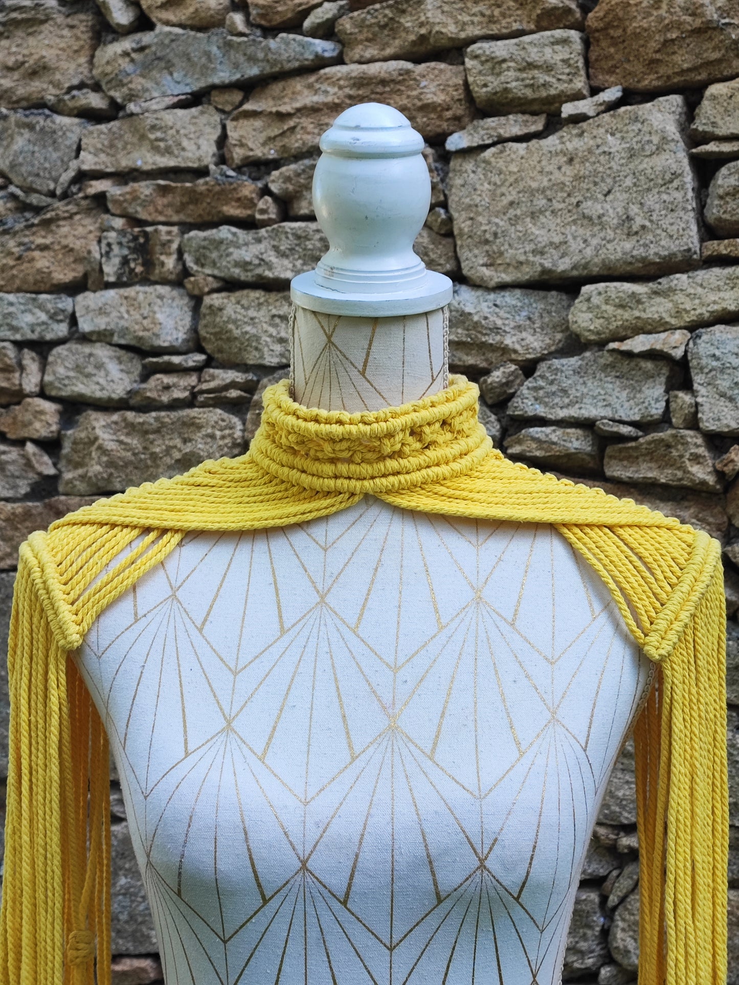 Fairy - Macramé Shoulder Pad