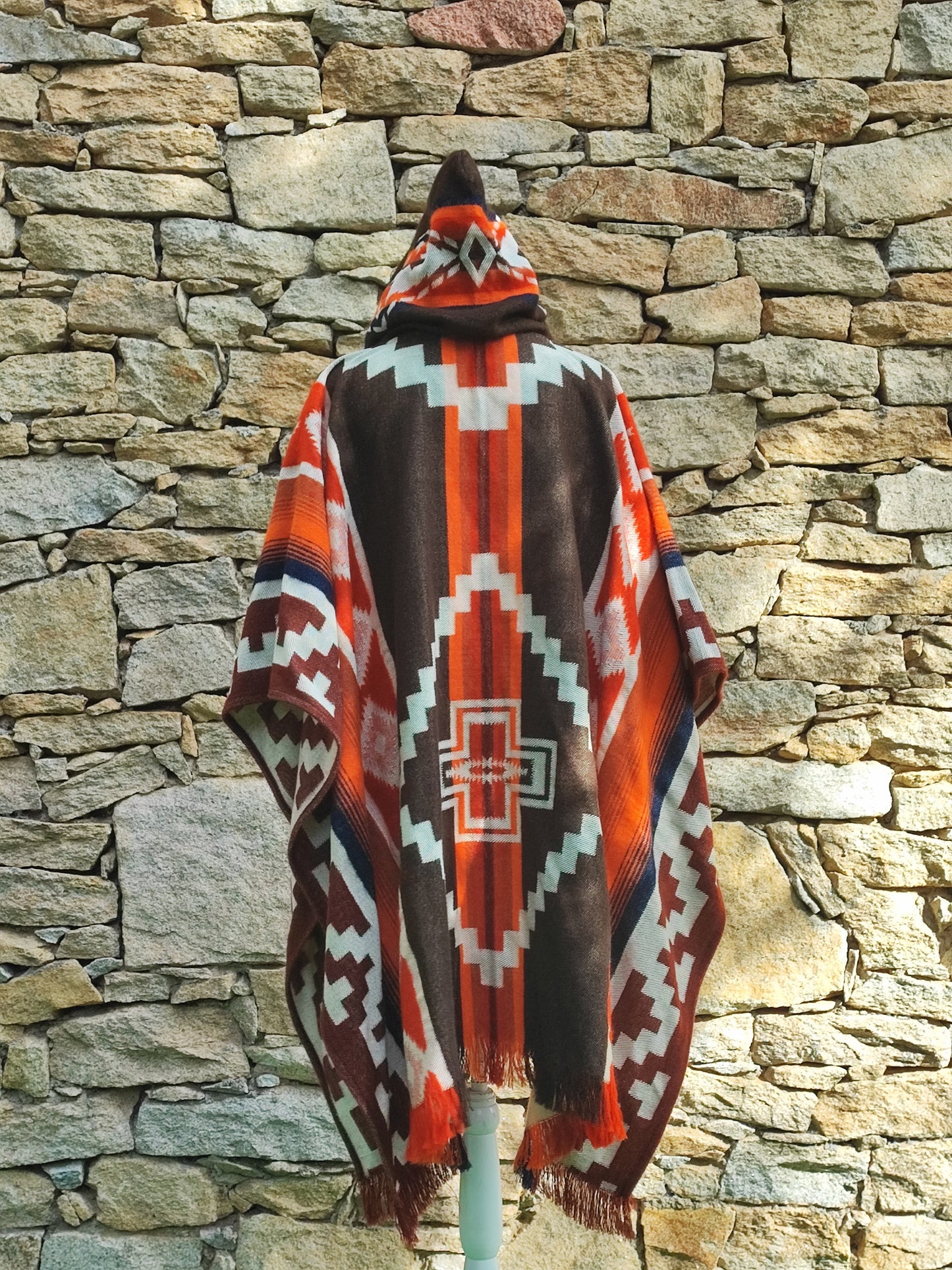 Alpaca wool Poncho
