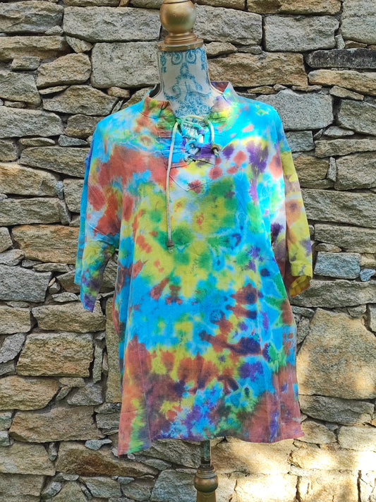 Short sleeve cotton shirt XL