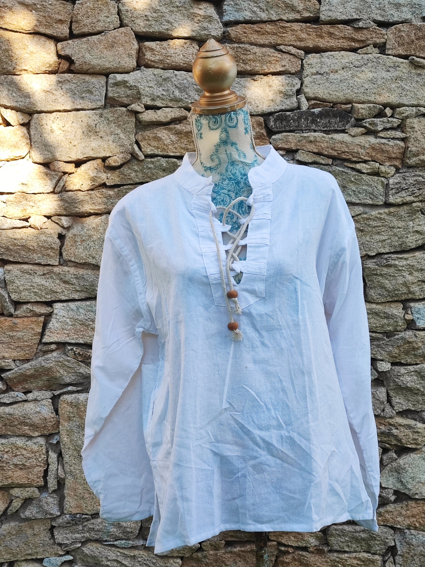 Long sleeve cotton shirt L