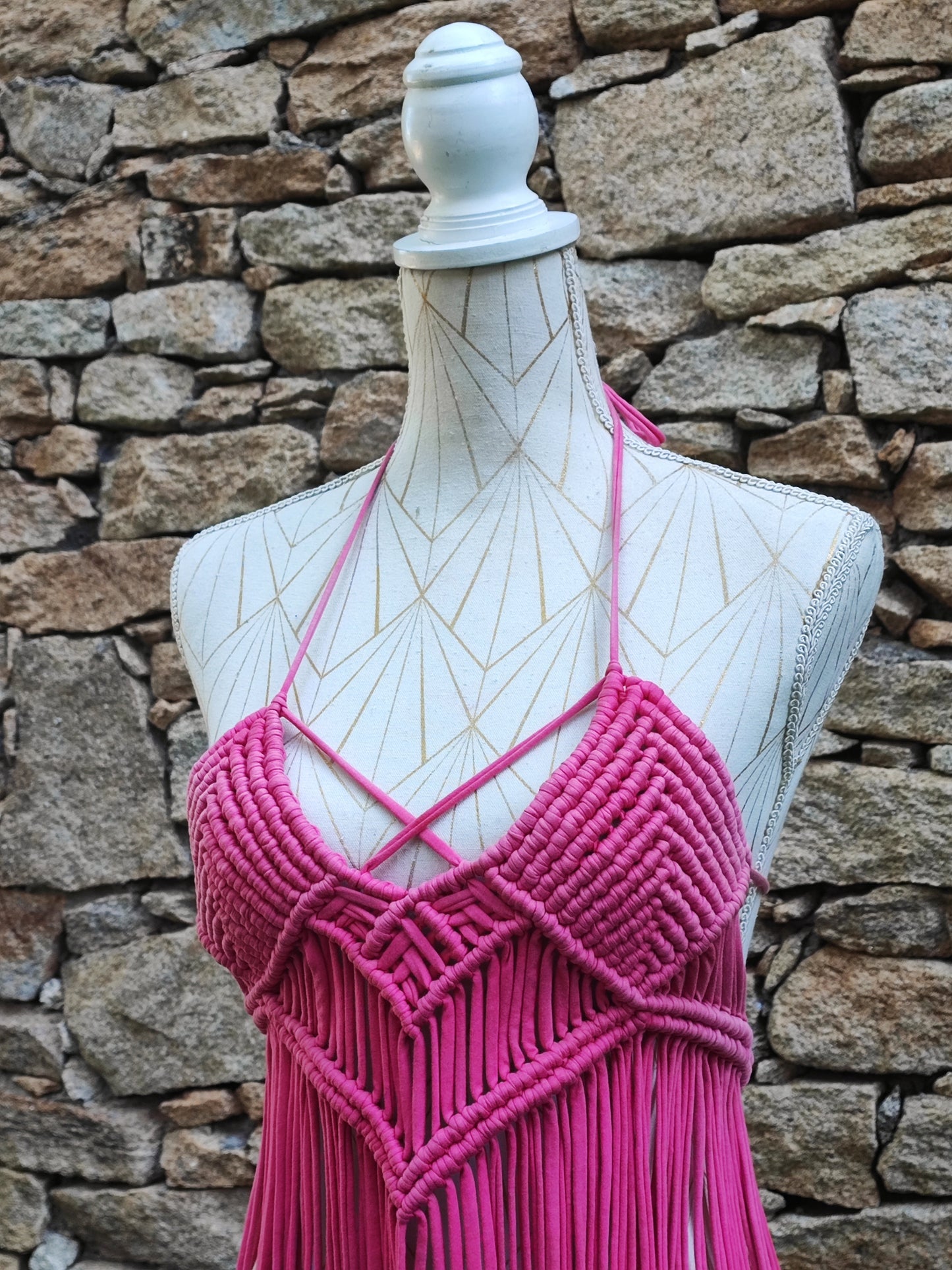 My heart - Macramé dress