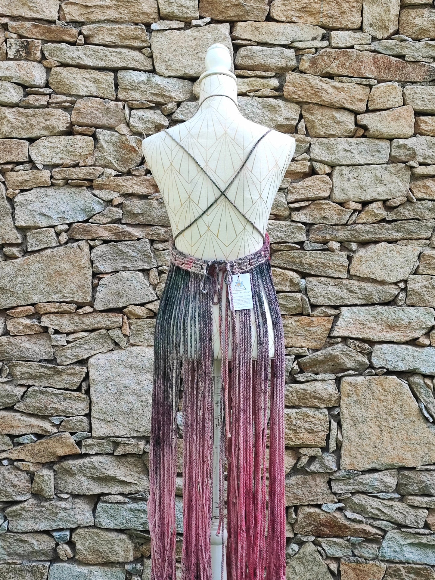 Flower power - Macramé dress