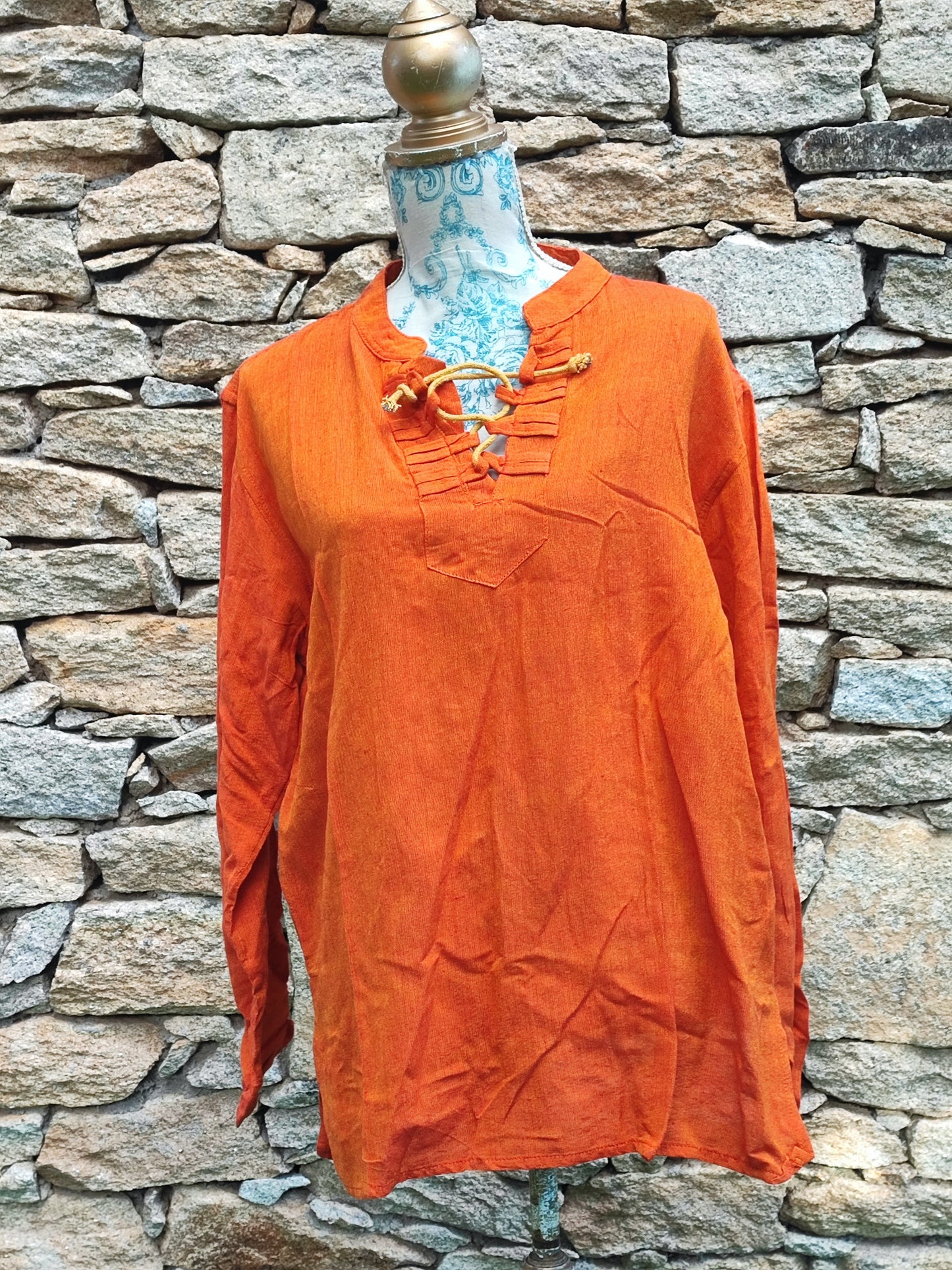 Long sleeve cotton shirt L