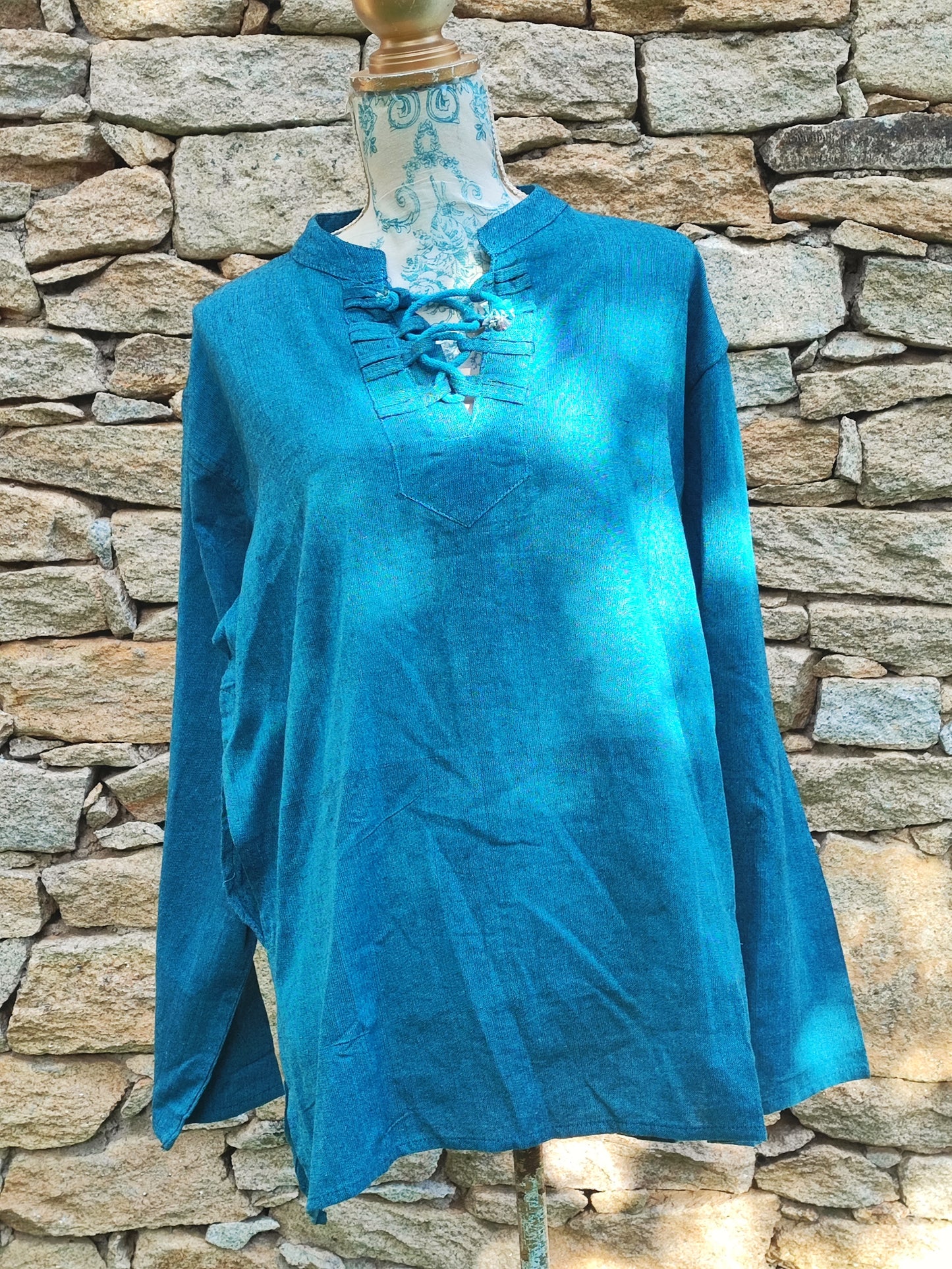 Long sleeve cotton shirt L