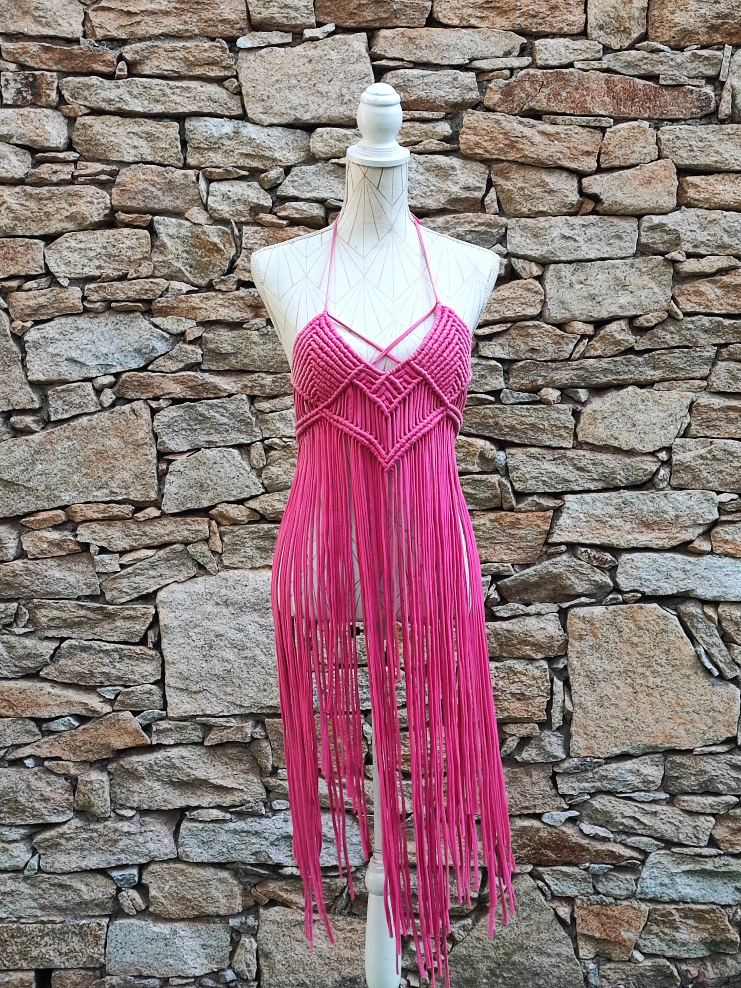 My heart - Macramé dress