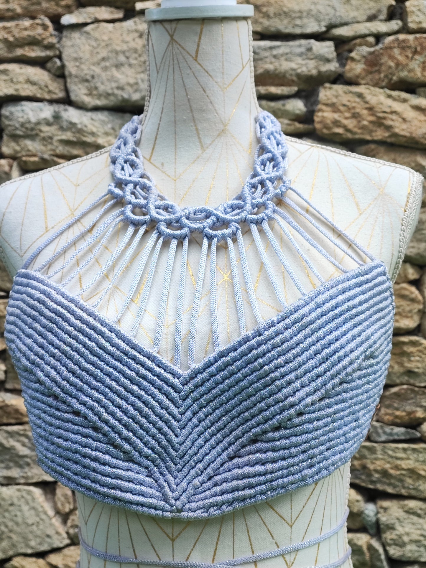 Wonder Woman - Macramé top