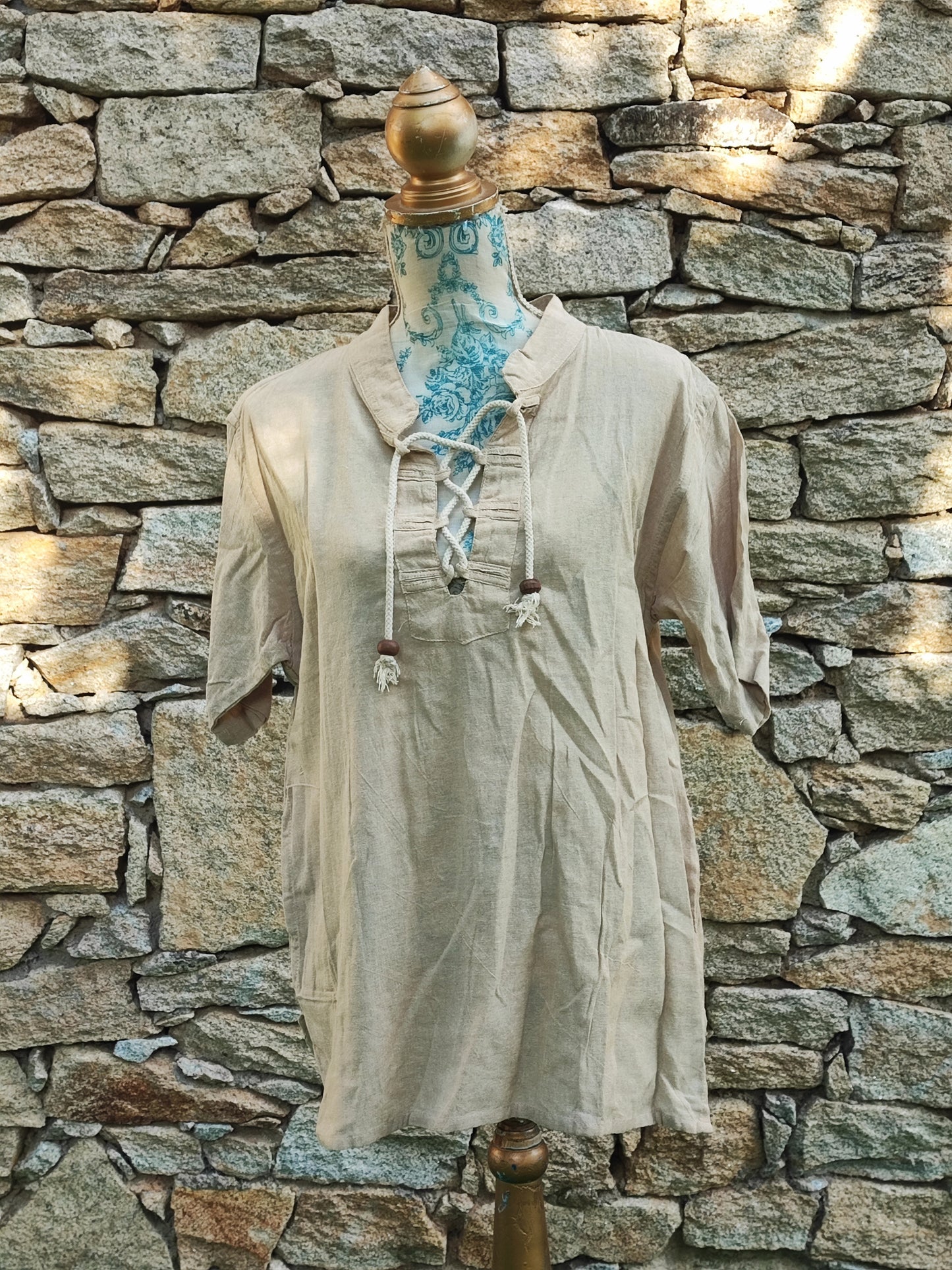 Short sleeve cotton shirt L/XL