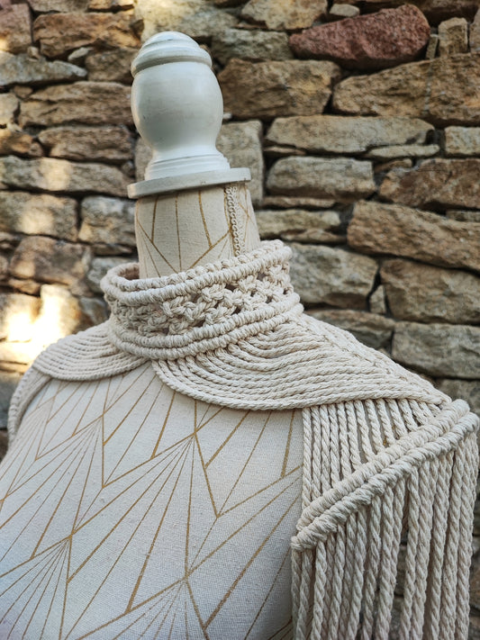 Fairy - Macramé Shoulder Pad