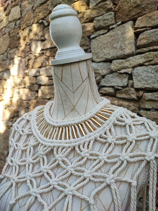 Free Soul - Macramé Cloak