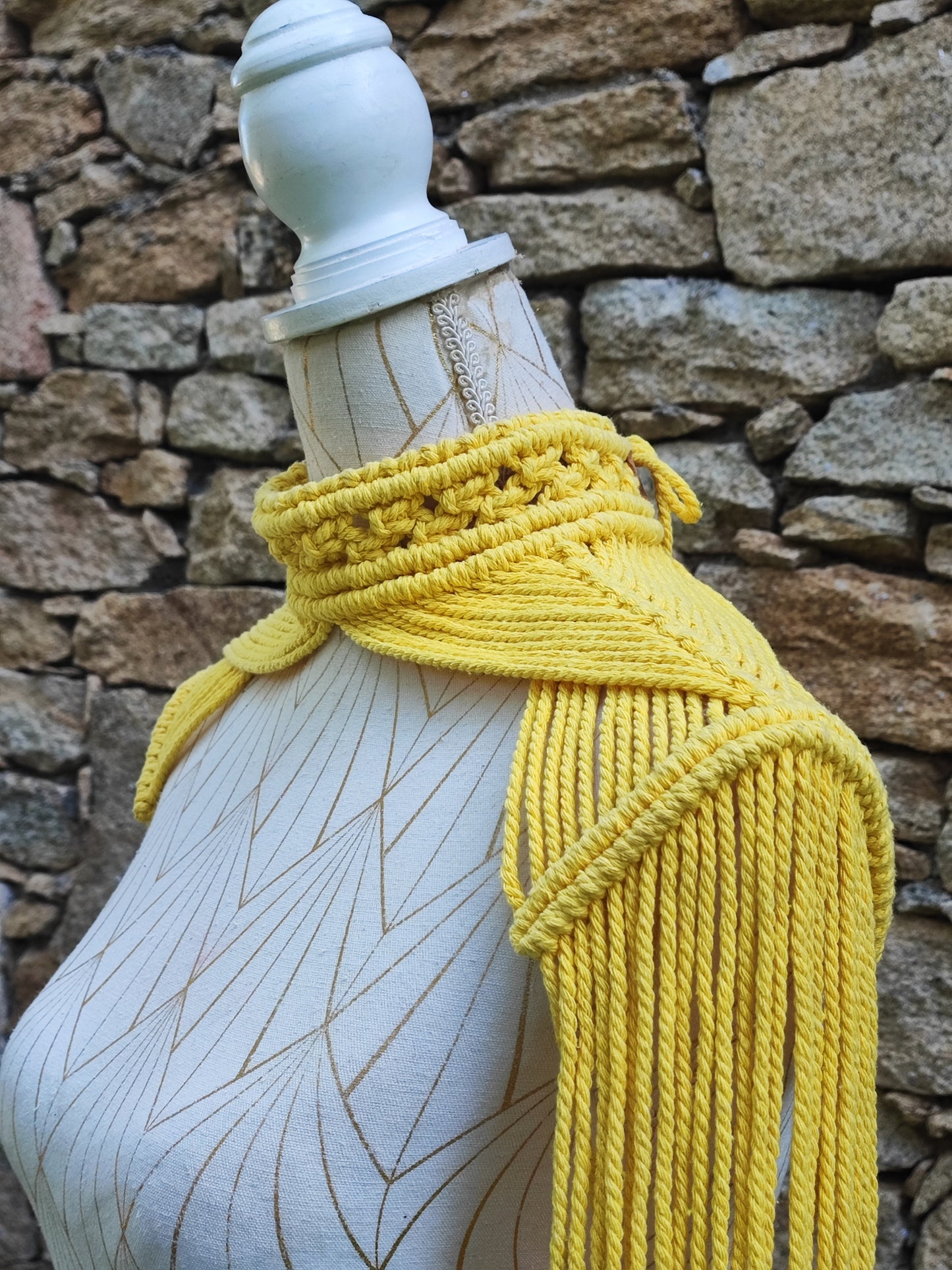 Fairy - Macramé Shoulder Pad