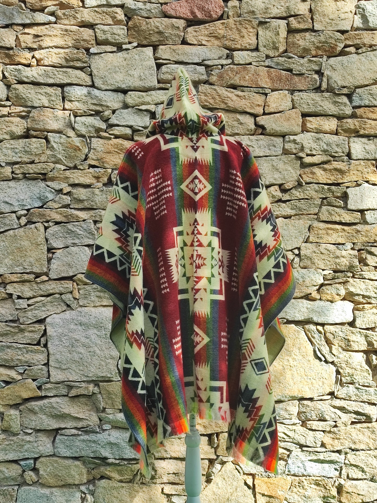 Alpaca wool Poncho